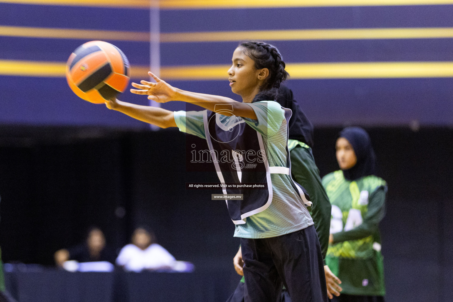 Day5 of 24th Interschool Netball Tournament 2023 was held in Social Center, Male', Maldives on 31st October 2023. Photos: Nausham Waheed / images.mv