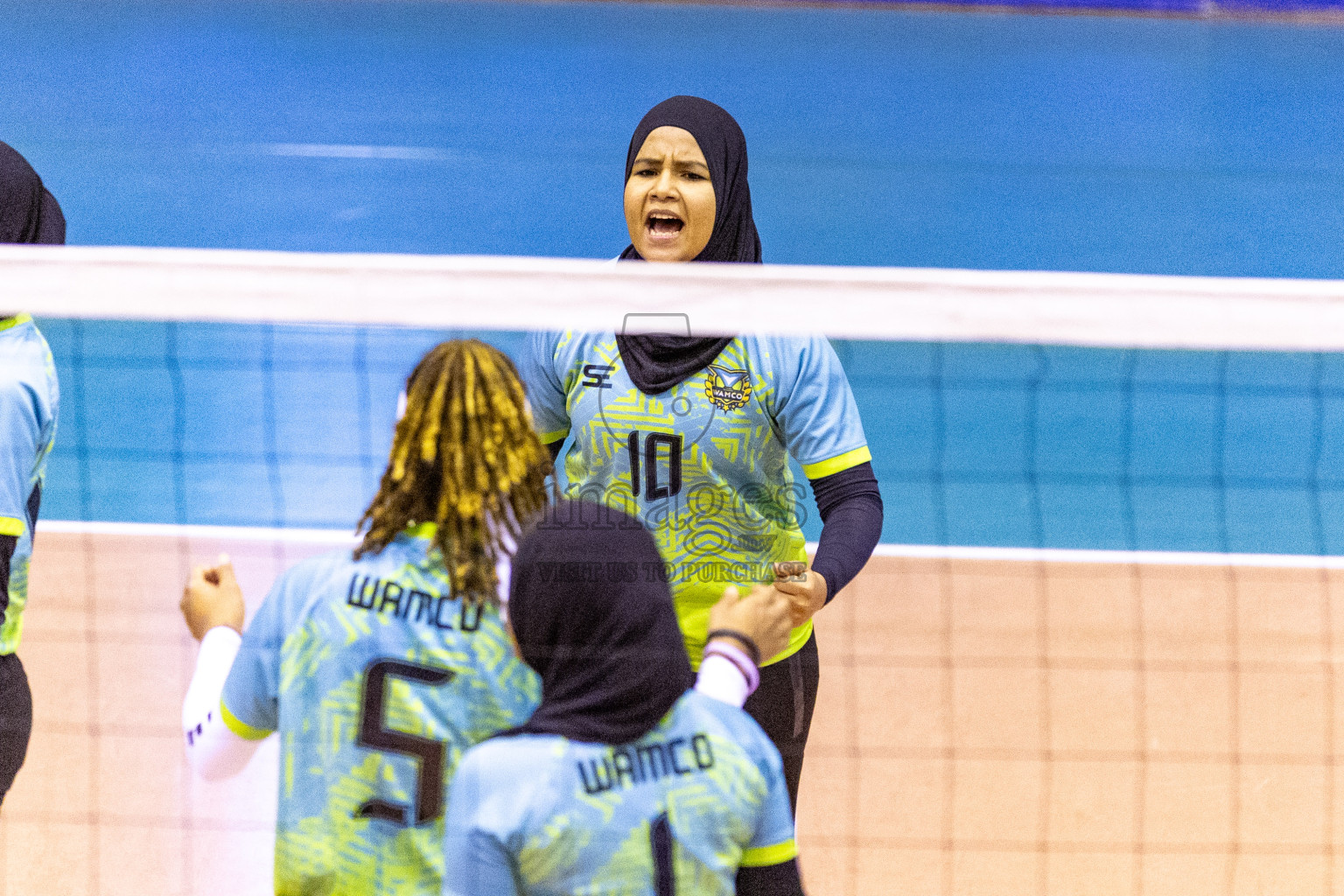 Final of Women's Division of Volleyball Association Cup 2023 held in Male', Maldives on Tuesday, 9th January 2024 at Social Center Indoor Hall Photos By: Nausham Waheed /images.mv