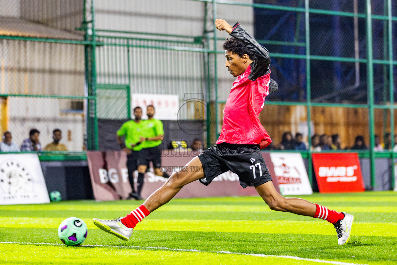 Apocalipse SC vs Young Stars in Day 2 of BG Futsal Challenge 2024 was held on Wednesday, 13th March 2024, in Male', Maldives Photos: Nausham Waheed / images.mv