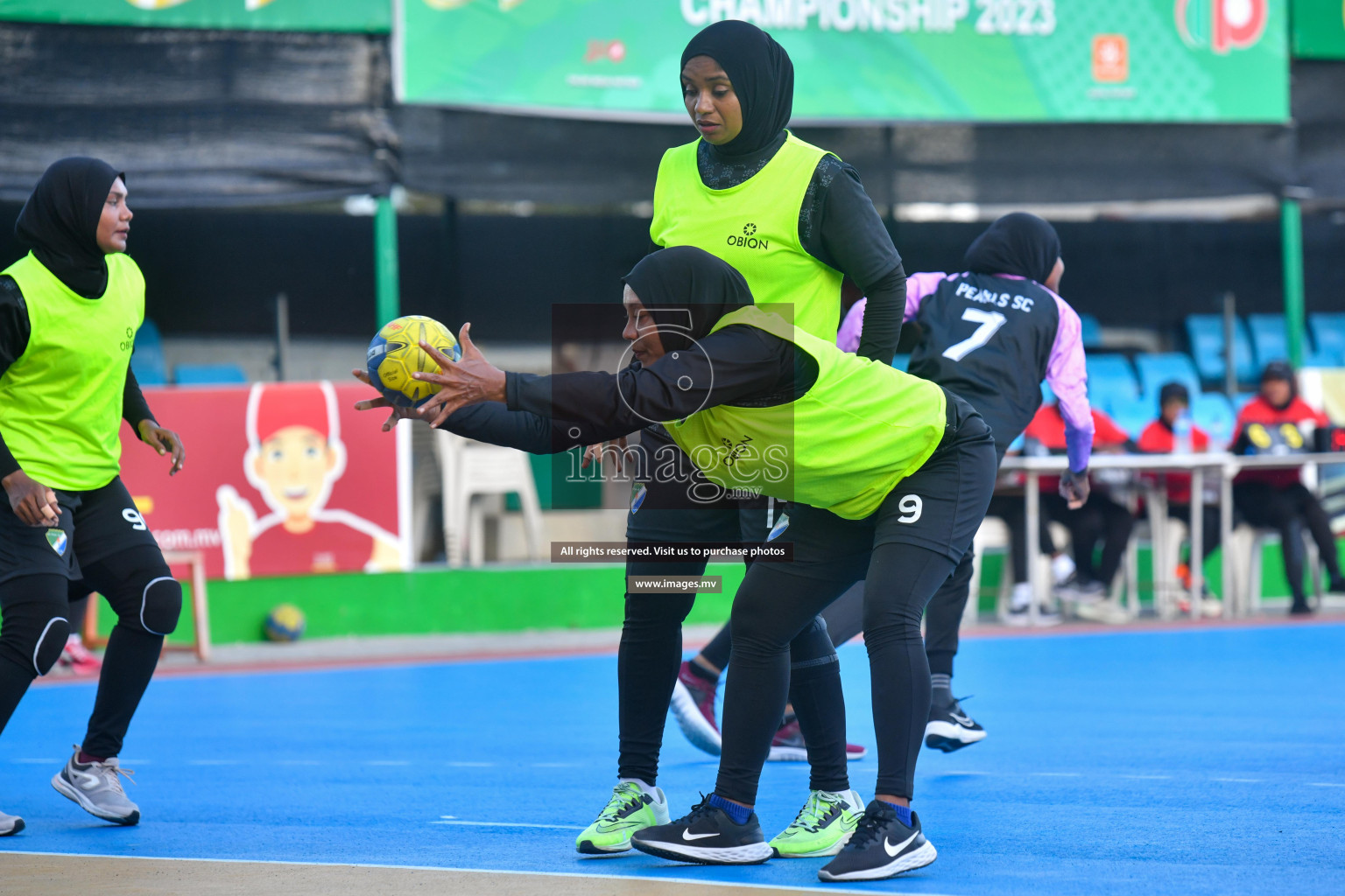 Day 8 of 6th MILO Handball Maldives Championship 2023, held in Handball ground, Male', Maldives on 27th May 2023 Photos: Nausham Waheed/ Images.mv