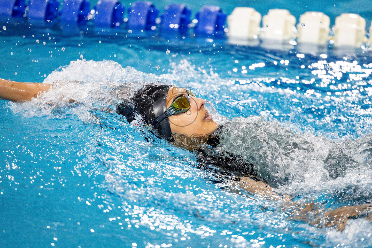 Day 5 of National Swimming Competition 2024 held in Hulhumale', Maldives on Tuesday, 17th December 2024. Photos: Hassan Simah / images.mv