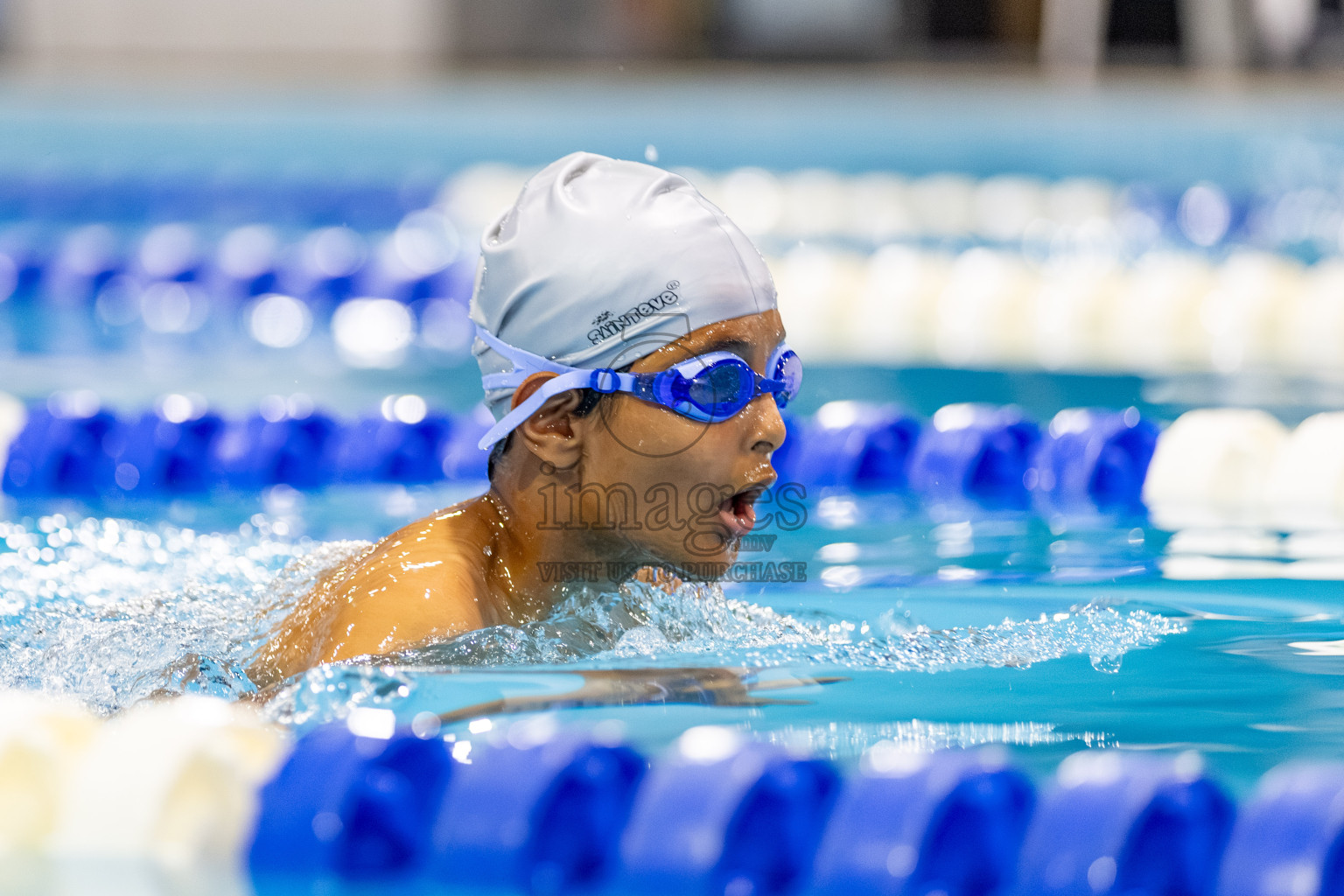 Day 4 of BML 6th National Kids Swimming Kids Festival 2025 held in Hulhumale', Maldives on Thursday, 6th November 2024. Photos: Hassan Simah / images.mv