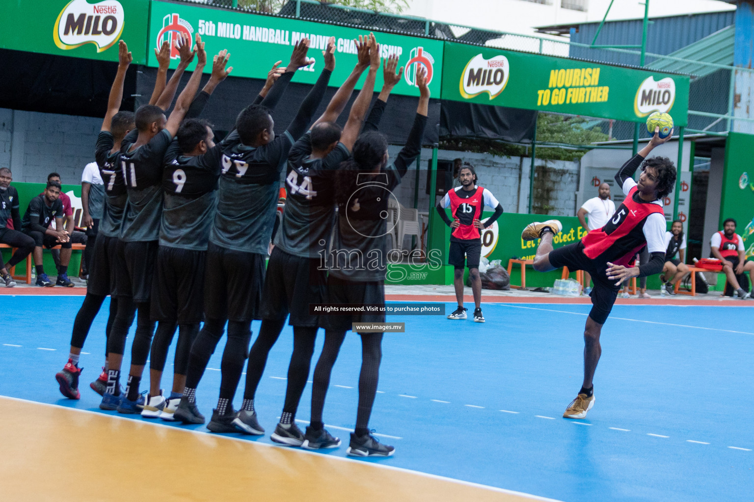 Milo 5th Handball Maldives Championship 2022 Day 9 Milo held in Male', Maldives on 24nd June 2022 Photos By: Hassan Simah /images.mv