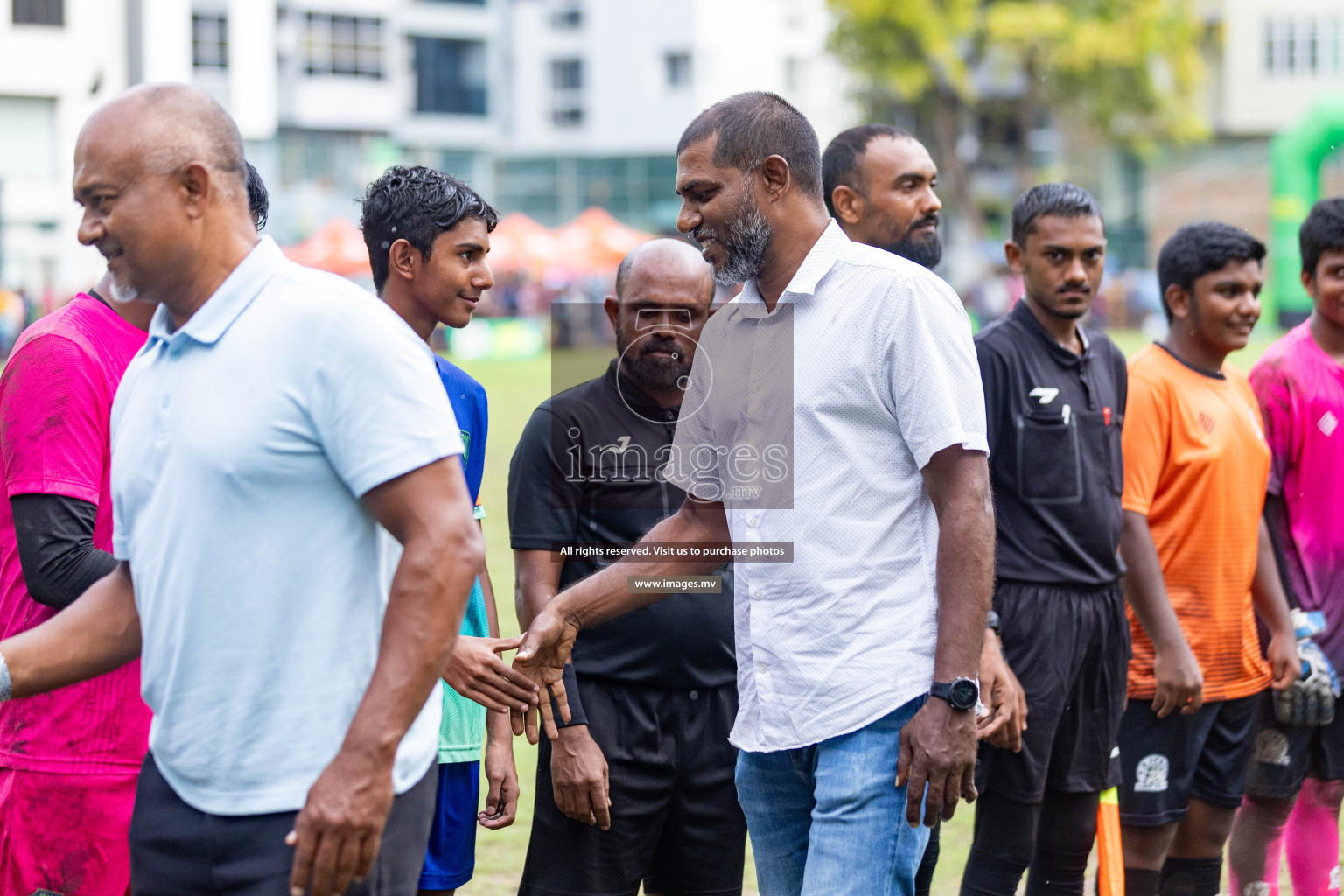 Day 2 of MILO Academy Championship 2023 (u14) was held in Henveyru Stadium Male', Maldives on 4th November 2023. Photos: Nausham Waheed / images.mv