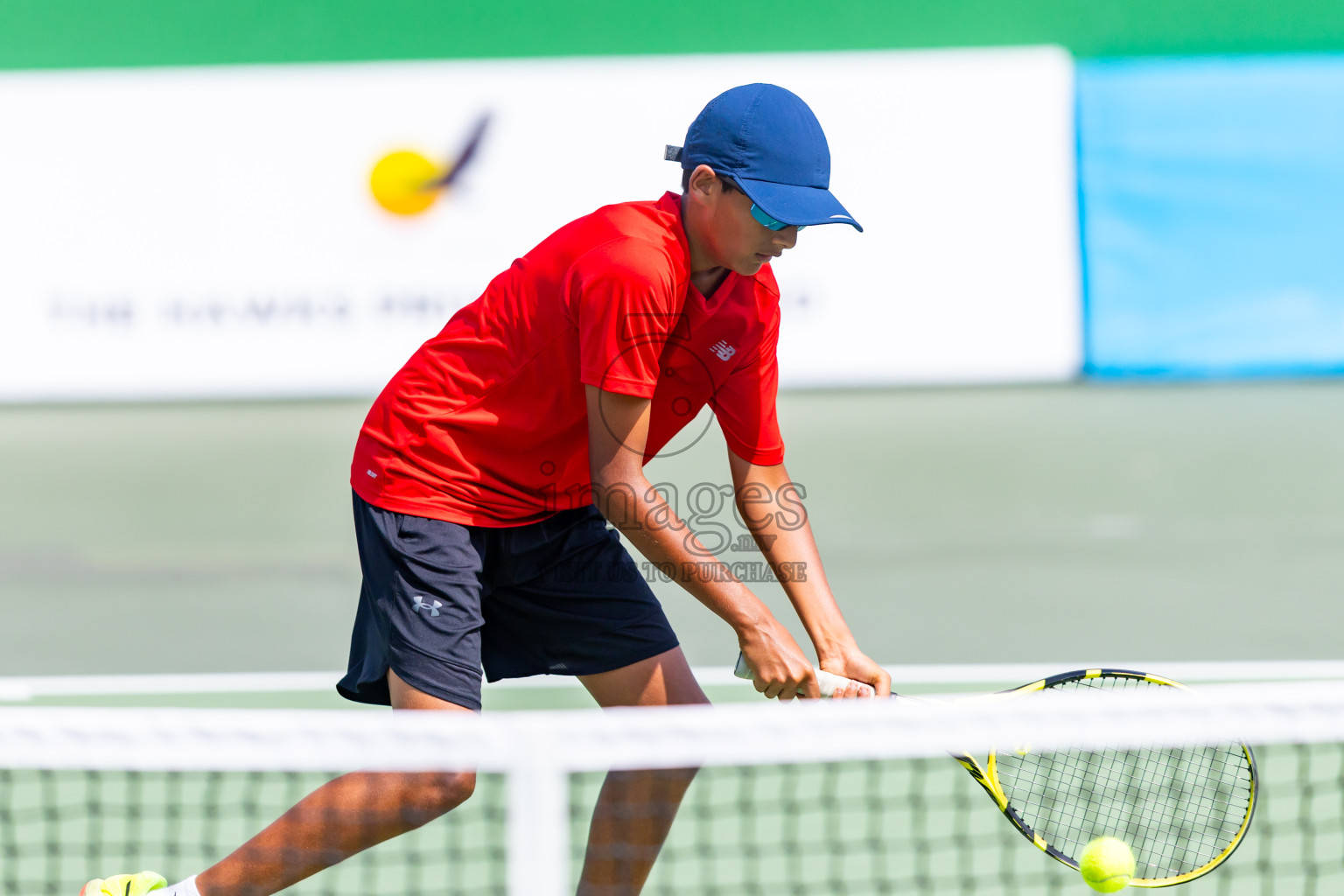 Day 4 of ATF Maldives Junior Open Tennis was held in Male' Tennis Court, Male', Maldives on Thursday, 12th December 2024. Photos: Nausham Waheed/ images.mv