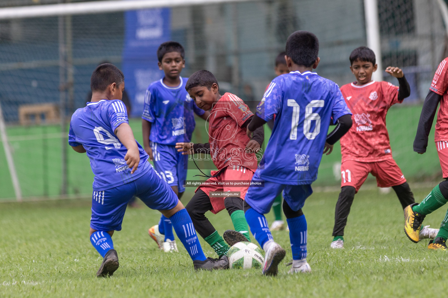 Day 1 of Nestle kids football fiesta, held in Henveyru Football Stadium, Male', Maldives on Wednesday, 11th October 2023 Photos: Shut Abdul Sattar/ Images.mv