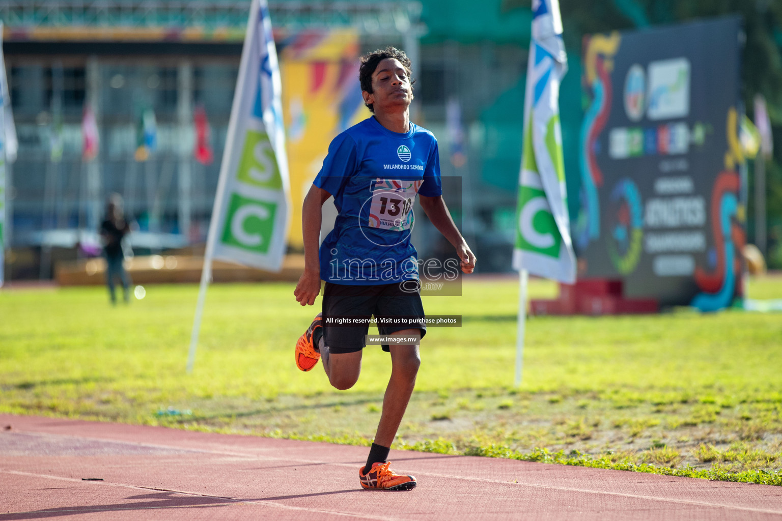 Day three of Inter School Athletics Championship 2023 was held at Hulhumale' Running Track at Hulhumale', Maldives on Tuesday, 16th May 2023. Photos: Nausham Waheed / images.mv