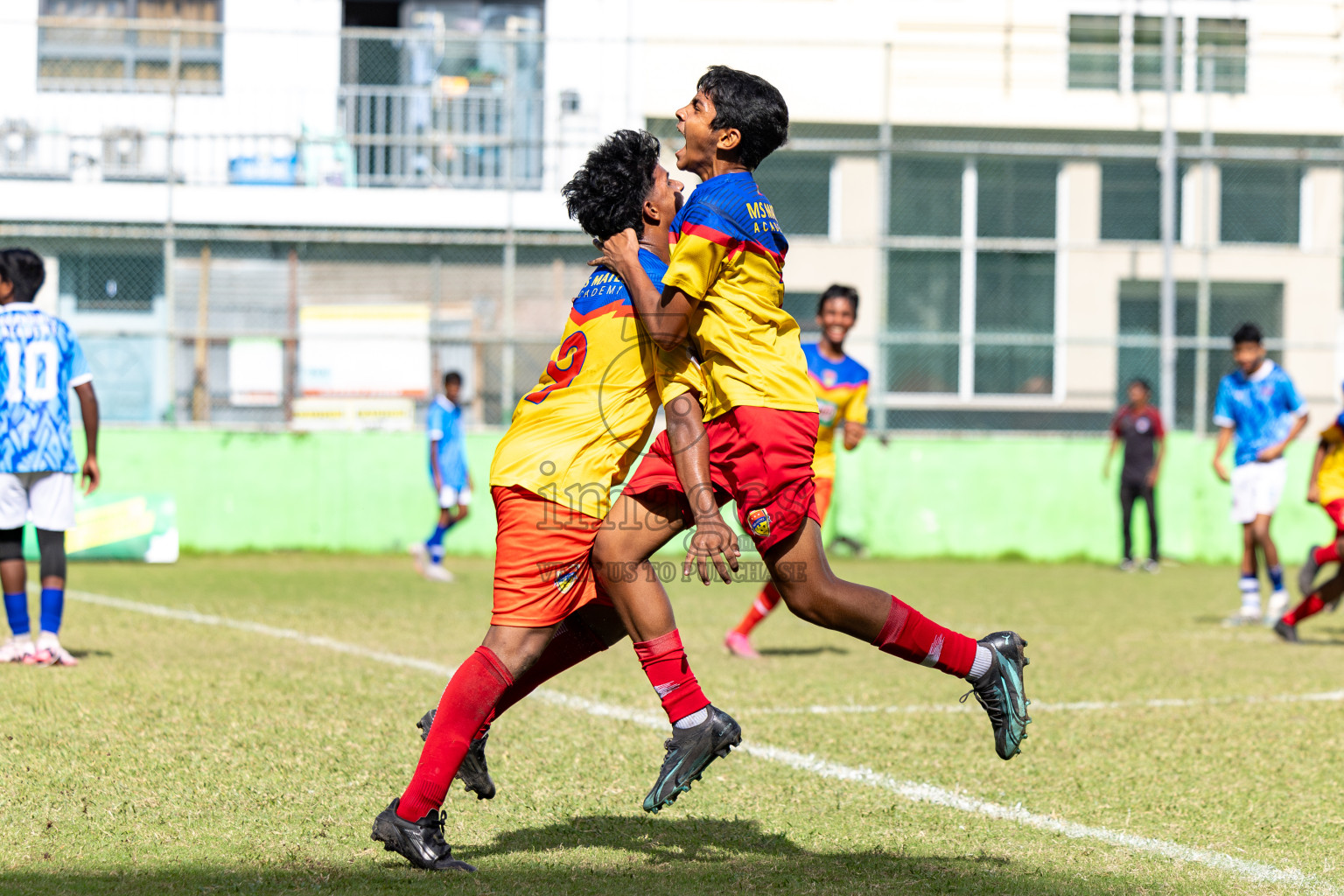 Day 4 of MILO Academy Championship 2024 (U-14) was held in Henveyru Stadium, Male', Maldives on Sunday, 3rd November 2024. 
Photos: Hassan Simah / Images.mv