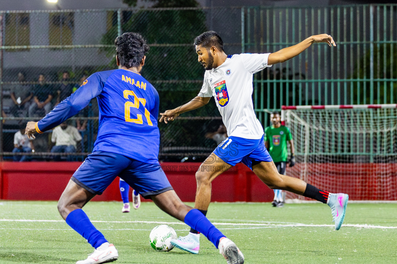 Customs RC vs Police Club in Semi Finals of Office League 2025 was held on Monday, 5th May 2025 in Hulhumale', Maldives. Photos: Nausham Waheed / images.mv