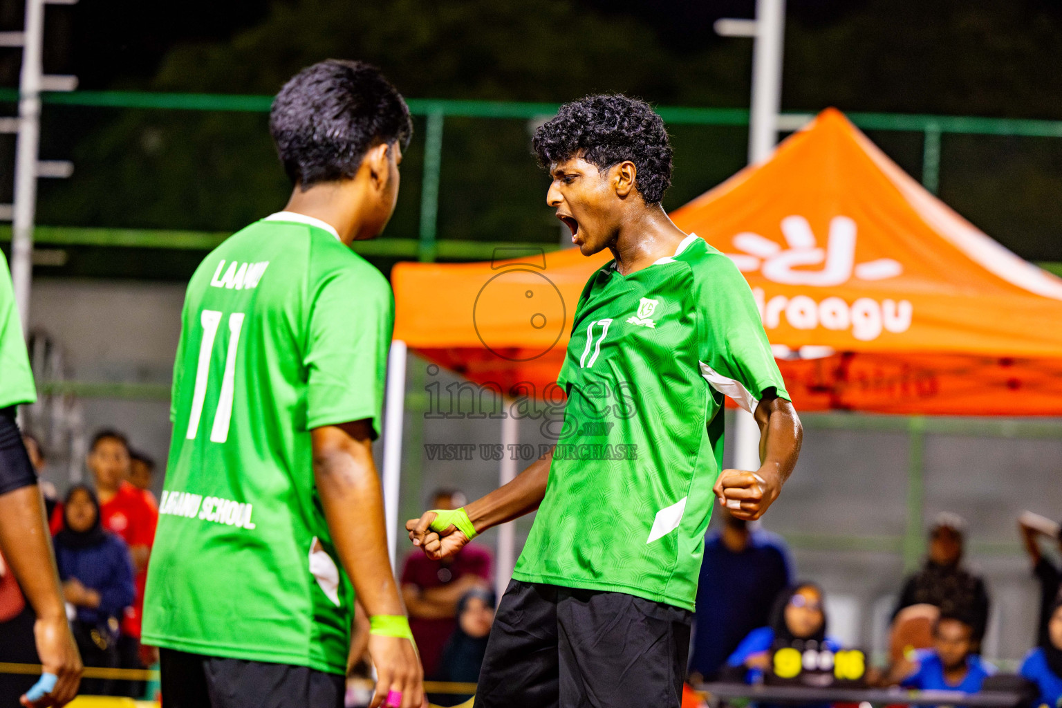 Day 11 of Interschool Volleyball Tournament 2024 was held in Ekuveni Volleyball Court at Male', Maldives on Monday, 2nd December 2024. Photos: Nausham Waheed / images.mv