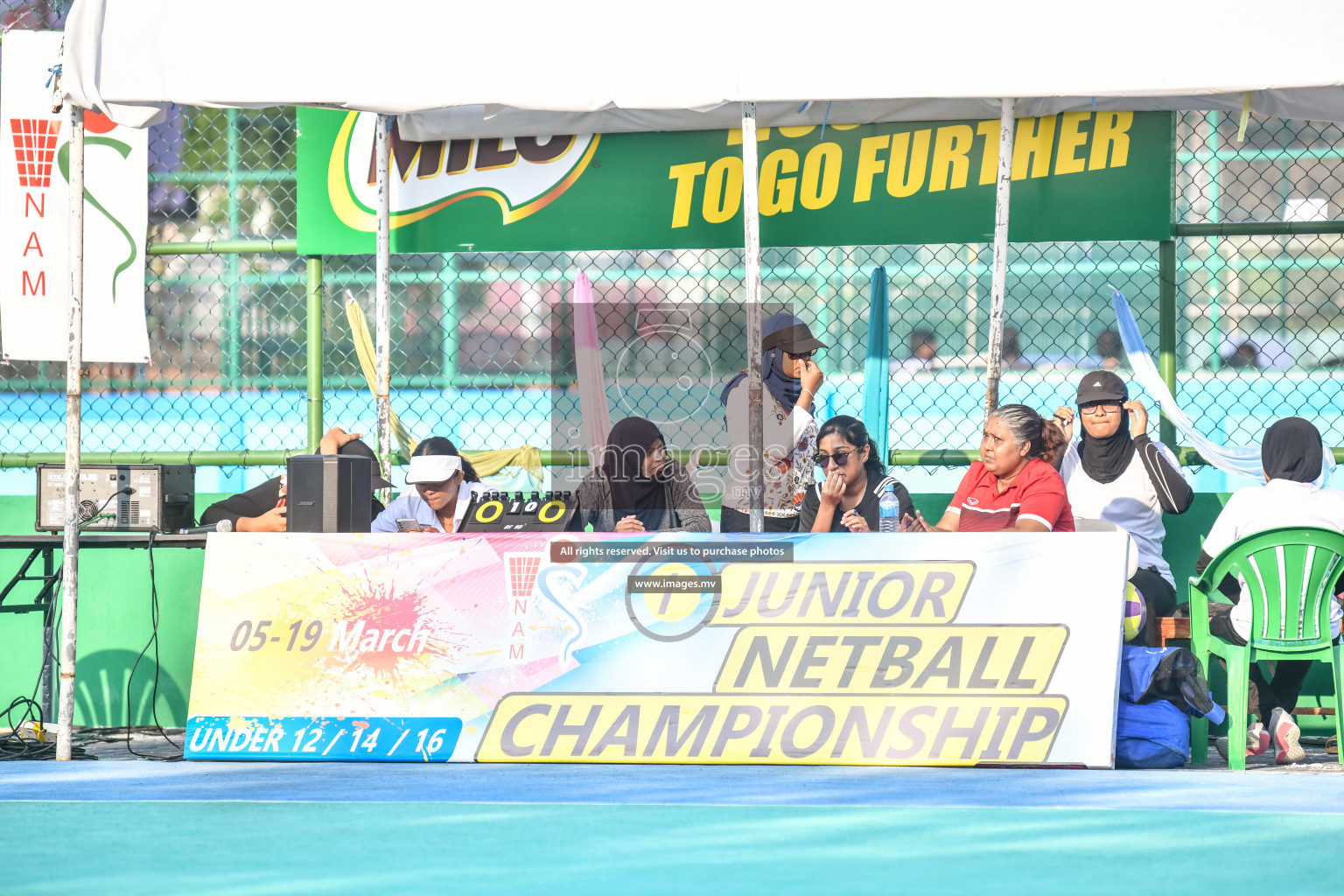 Day 7 of Junior Netball Championship 2022 on 11th March 2022 held in Male', Maldives. Photos by Nausham Waheed