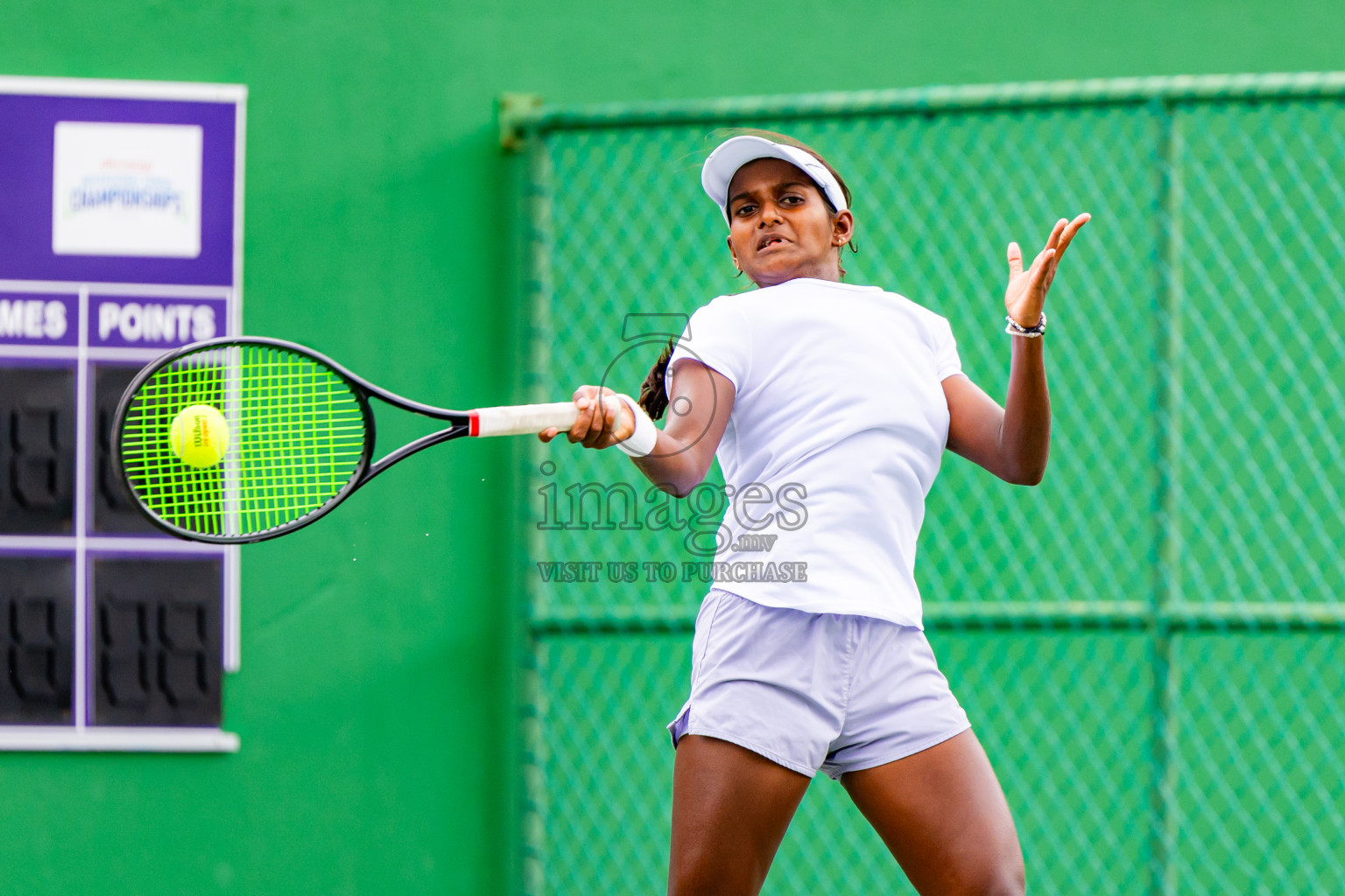 Day 1 of ATF Maldives Junior Open Tennis was held in Male' Tennis Court, Male', Maldives on Monday, 9th December 2024. Photos: Nausham Waheed / images.mv