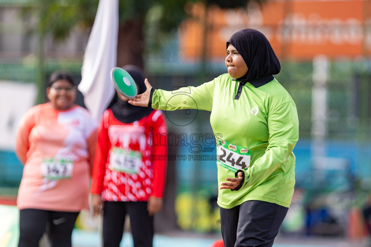 Day 2 of MILO Athletics Association Championship was held on Wednesday, 6th May 2024 in Male', Maldives. Photos: Nausham Waheed