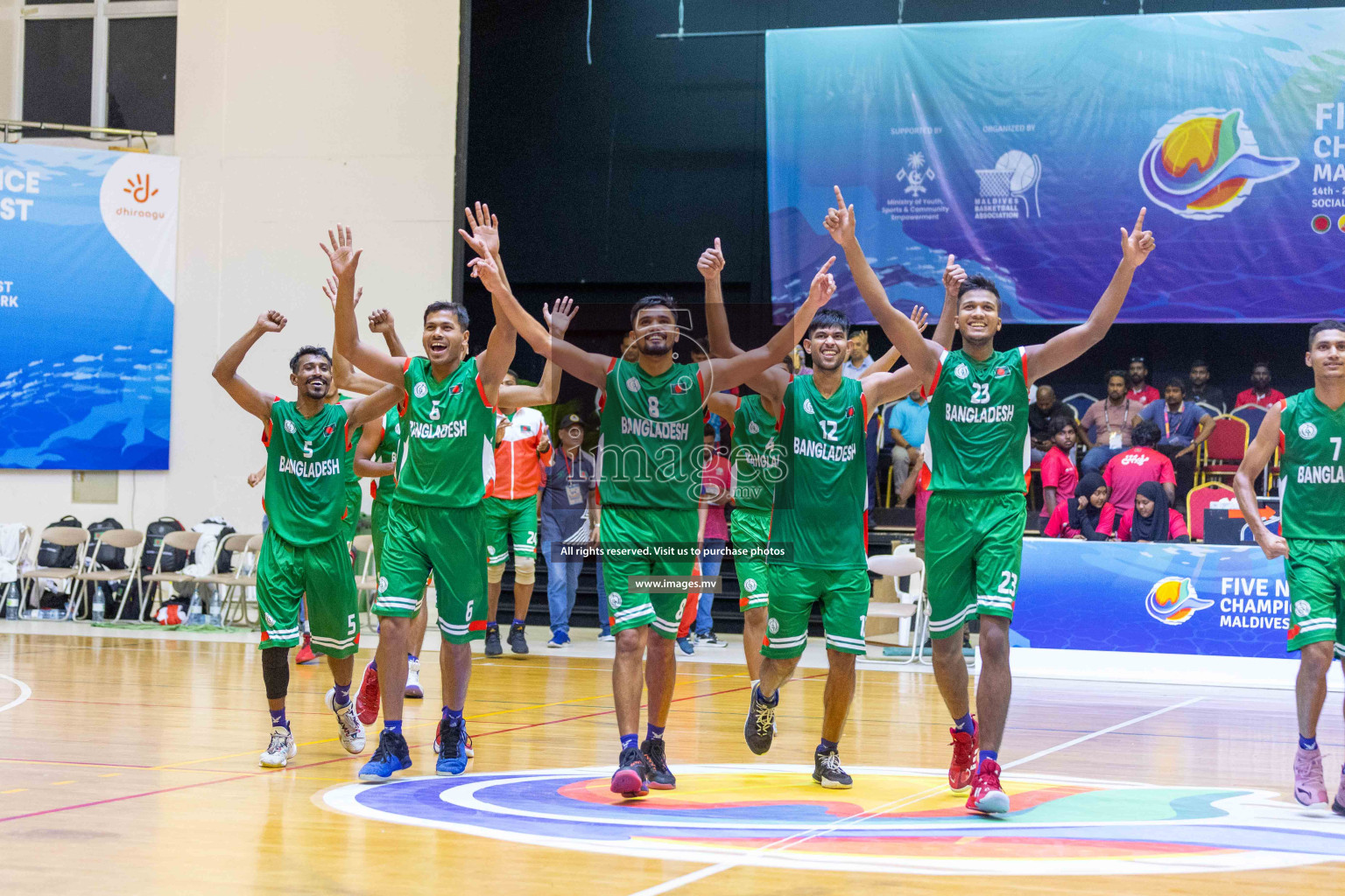 Five Nation Championship 2023 (Semi Final) Bangladesh vs Pakistan Bangladesh vs Pakistan in the semi final of Five Nation Championship 2023 was held in Social Center, Male', Maldives on Tuesday, 20th June 2023. Photos: Ismail Thoriq / images.mv