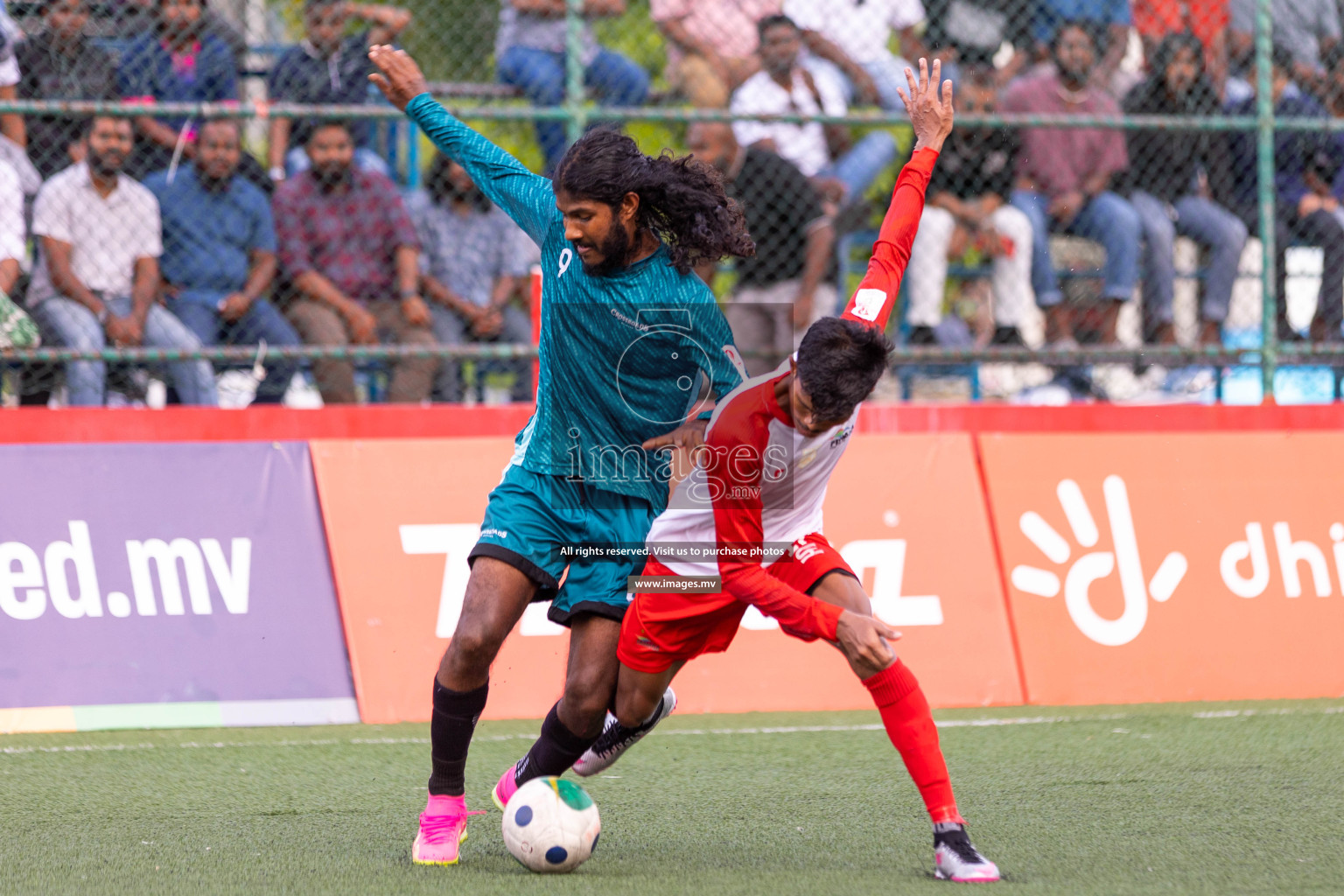 Team Fenaka vs Crossroads Maldives in Club Maldives Cup 2023 held in Hulhumale, Maldives, on Sunday, 30th July 2023
Photos: Ismail Thoriq / images.mv