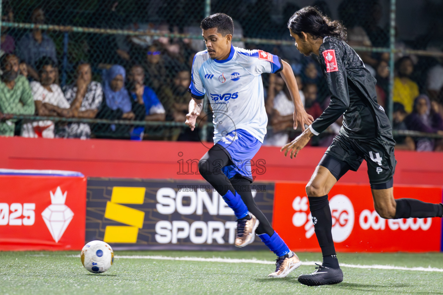 M Mulak vs M Veyvah in Day 8 of Golden Futsal Challenge 2025 was held on Sunday, 12th January 2025, in Hulhumale', Maldives
Photos: Ismail Thoriq / images.mv