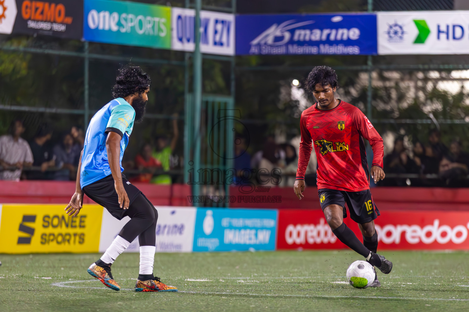 HDh Kumundhoo vs Hah Nellaidhoo in Day 10 of Golden Futsal Challenge 2024 was held on Tuesday, 23rd January 2024, in Hulhumale', Maldives
Photos: Ismail Thoriq / images.mv