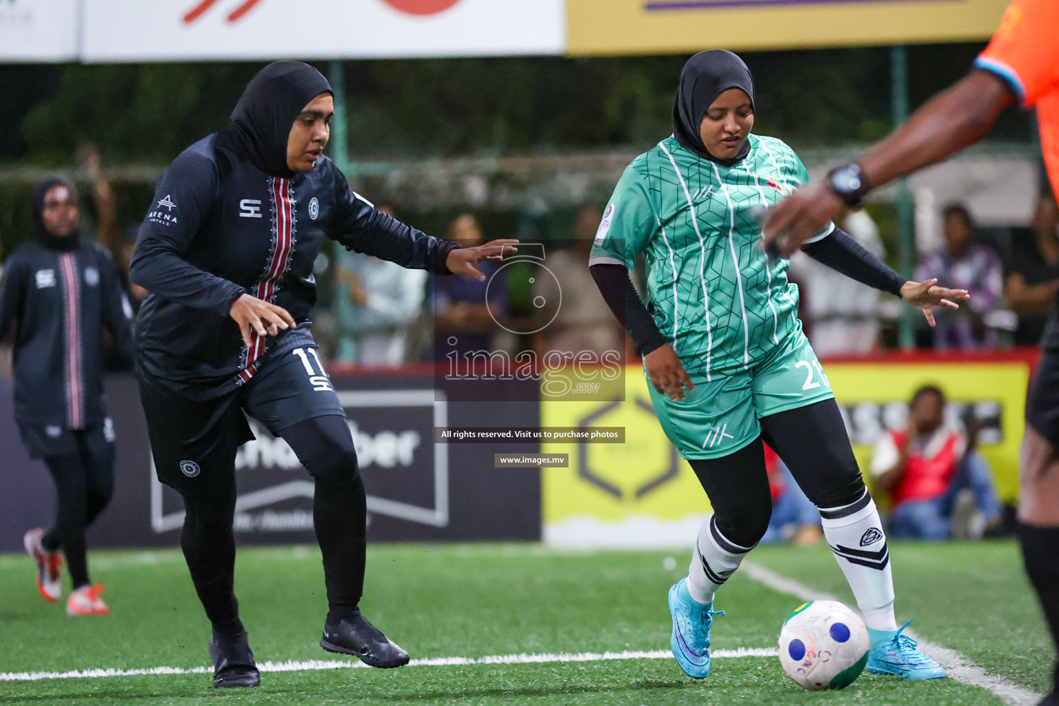 Prison Club vs Club MYS in 18/30 Futsal Fiesta Classic 2023 held in Hulhumale, Maldives, on Friday, 21st July 2023 Photos: Nausham Waheed / images.mv