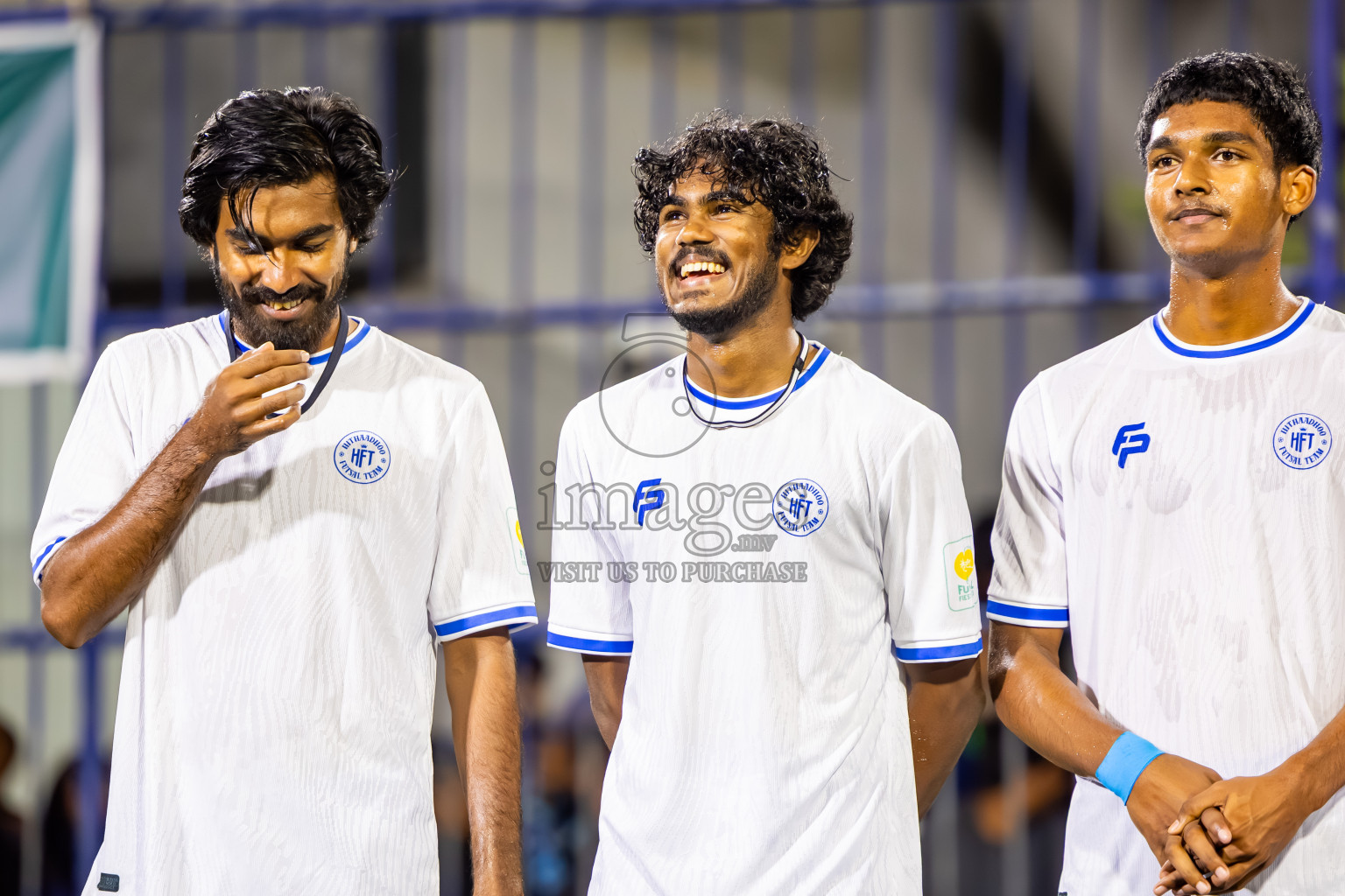 Hithaadhoo vs Dharavandhoo in Day 7 of Better in Baa Futsal Fiesta 2025 Men's division held in B. Eydhafushi, Maldives on Tuesday, 11th November 2025. Photos: Nausham Waheed / images.mv