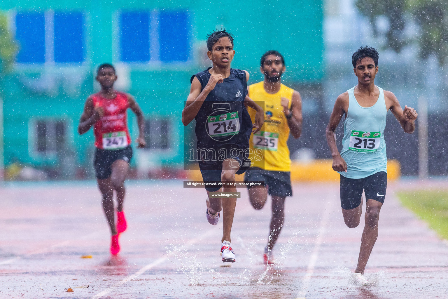 Day 2 of National Athletics Championship 2023 was held in Ekuveni Track at Male', Maldives on Friday, 24th November 2023. Photos: Nausham Waheed / images.mv