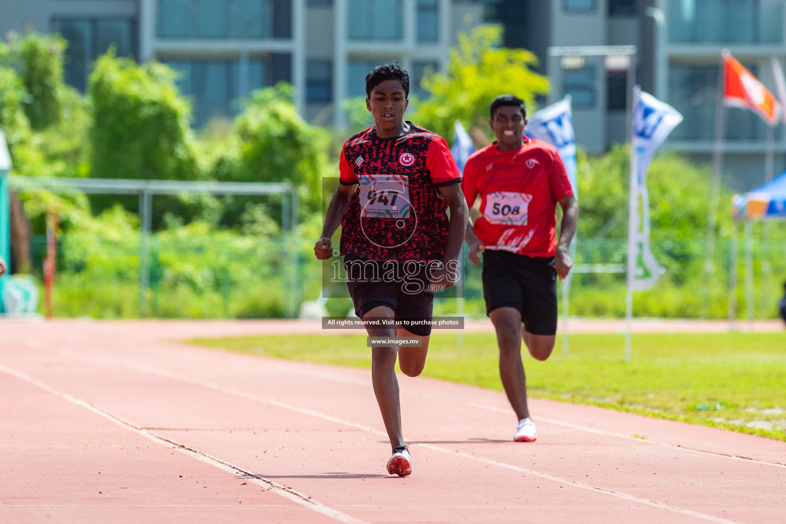 Day three of Inter School Athletics Championship 2023 was held at Hulhumale' Running Track at Hulhumale', Maldives on Tuesday, 16th May 2023. Photos: Nausham Waheed / images.mv