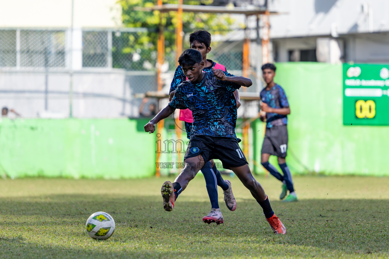 Day 4 of MILO Academy Championship 2024 (U-14) was held in Henveyru Stadium, Male', Maldives on Sunday, 3rd November 2024. 
Photos: Hassan Simah / Images.mv