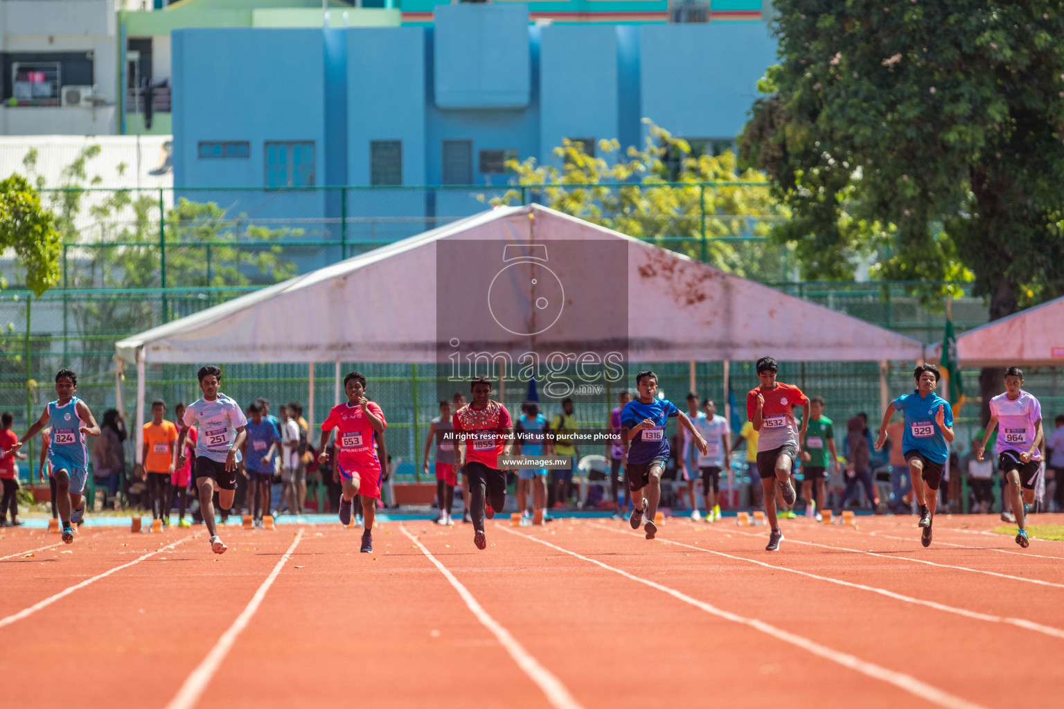 Day 1 of Inter-School Athletics Championship held in Male', Maldives on 22nd May 2022. Photos by: Maanish / images.mv