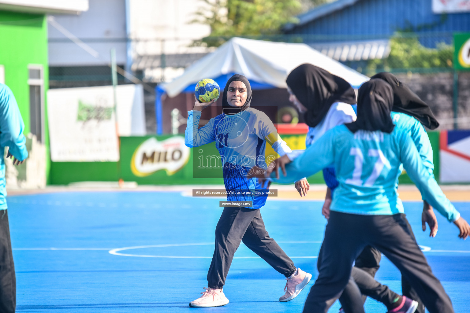 Day 13 of Milo 6th Inter Office Handball Tournament 2022 - Photos by  Nausham Waheed