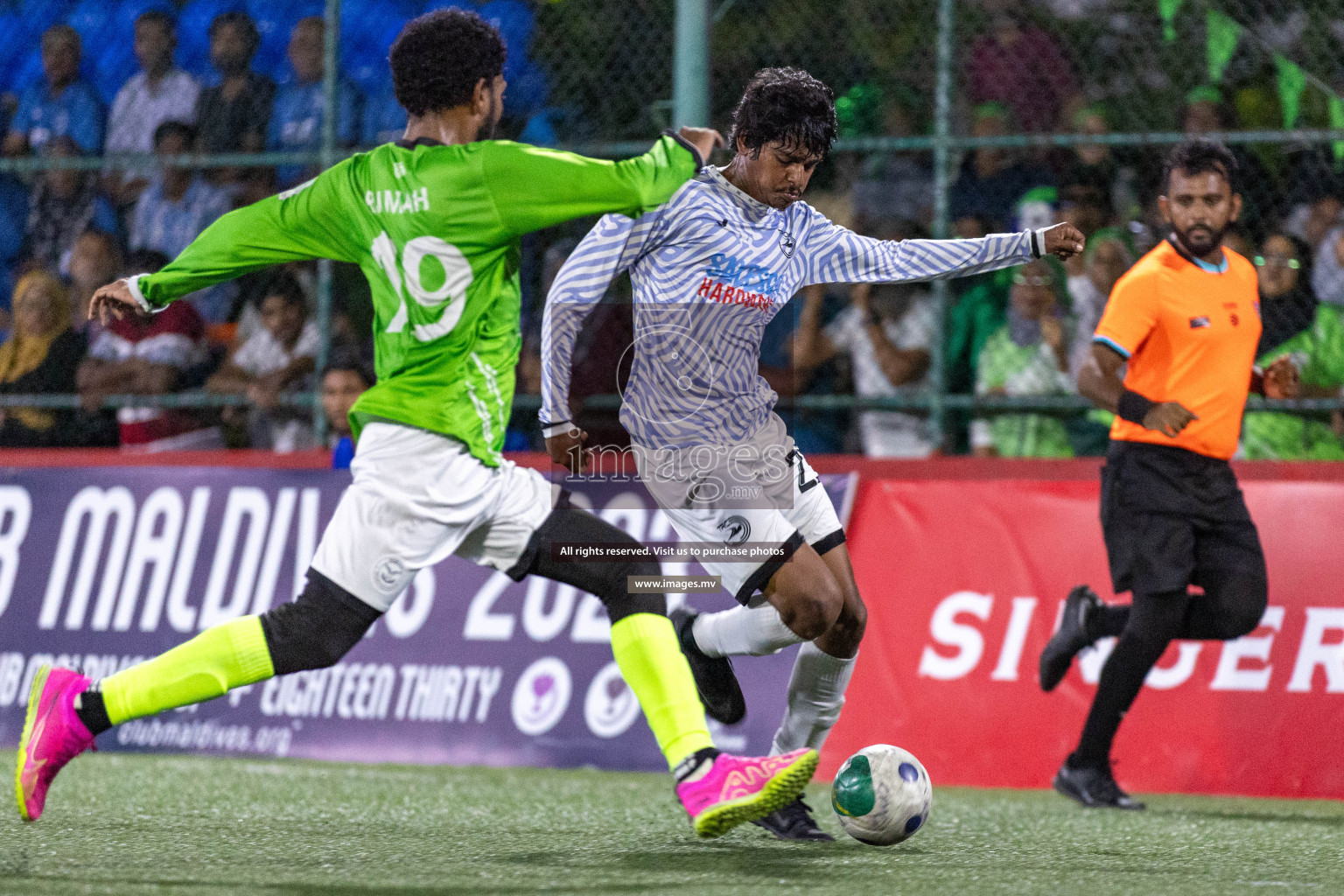 DJA vs TRC in Semi Final of Club Maldives Cup 2023 Classic held in Hulhumale, Maldives, on Tuesday, 15th August 2023 Photos: Nausham Waheed, Ismail Thoriq / images.mv