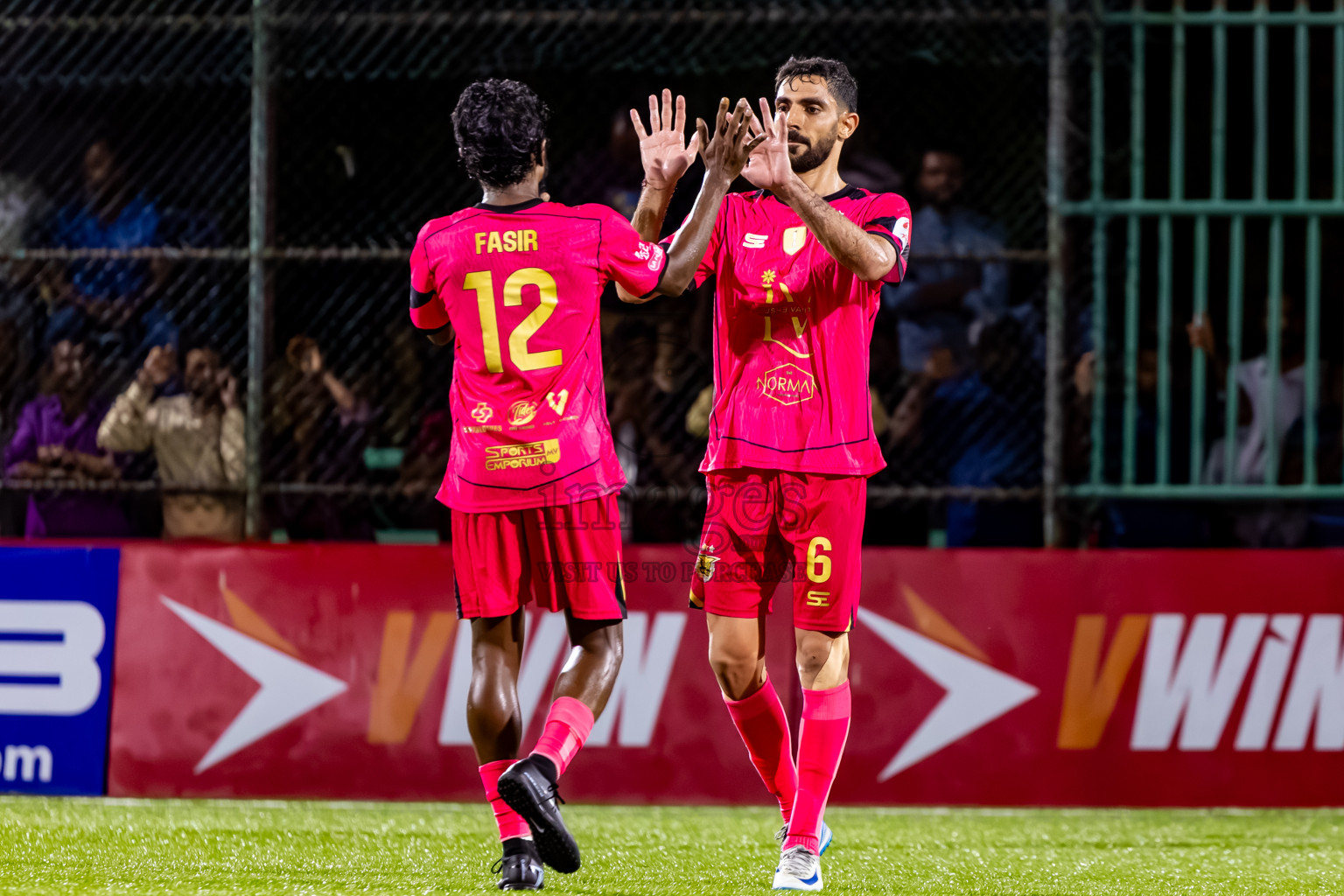 WAMCO vs Club TTS in Day 6 of Club Maldives Cup 2025 was held in Rehendhi Futsal Ground, Hulhumale', Maldives on Saturday, 4th October 2025. Photos: Nausham Waheed / images.mv