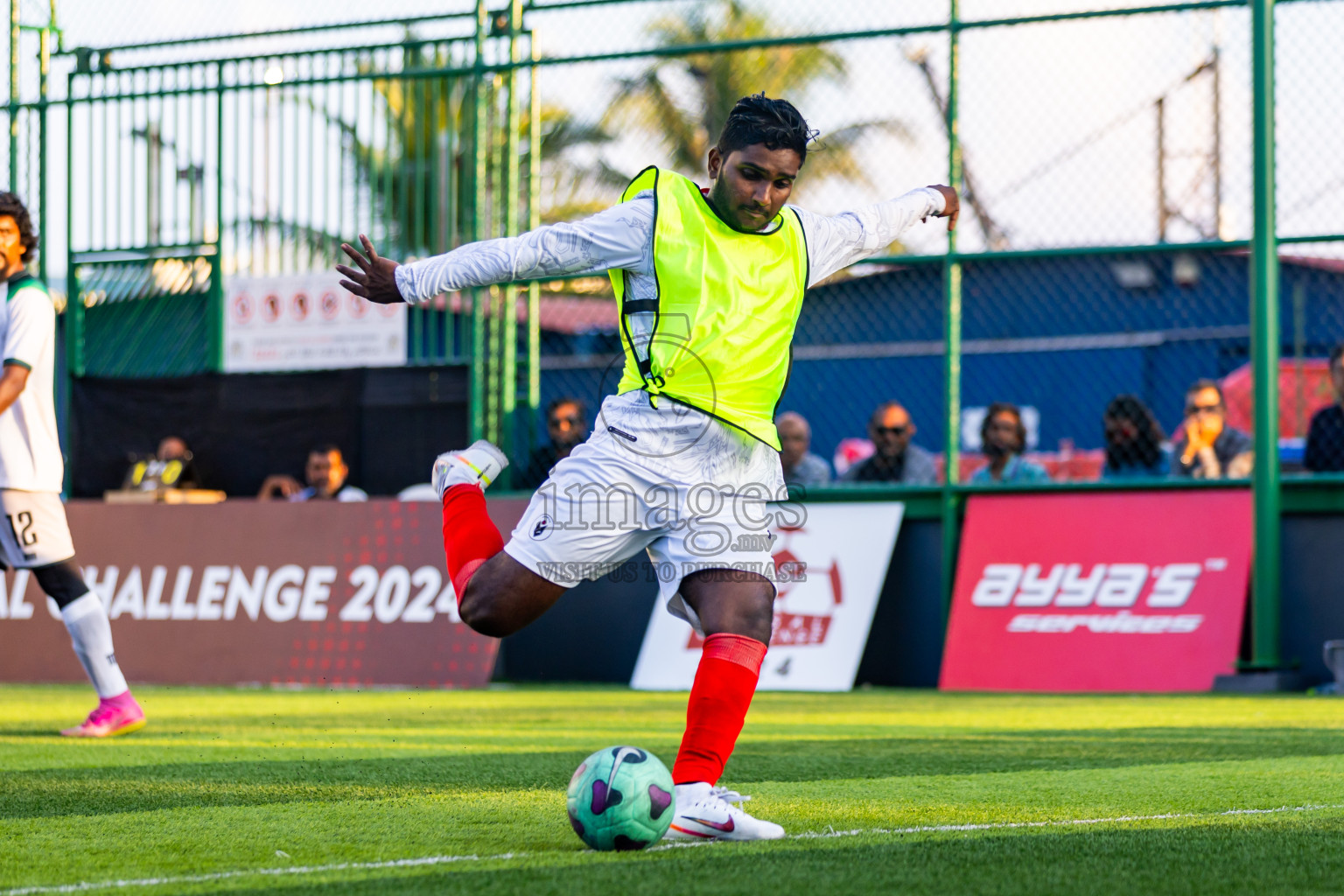 Giraavarians vs Anakee SC in Day 7 of BG Futsal Challenge 2024 was held on Monday, 18th March 2024, in Male', Maldives Photos: Nausham Waheed / images.mv