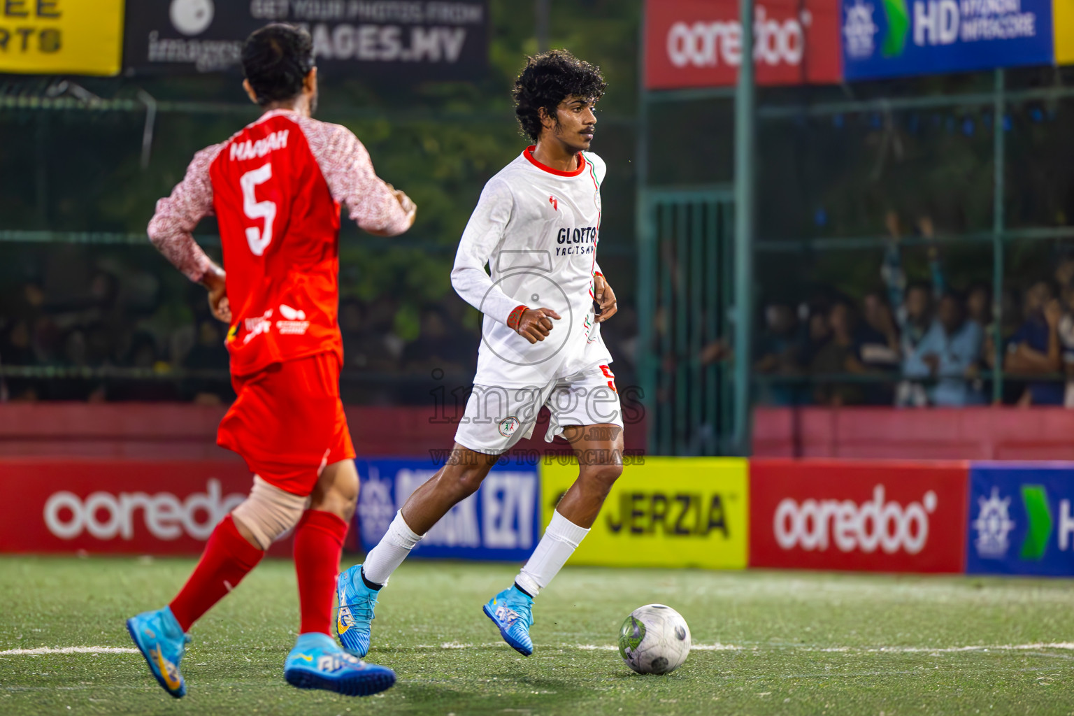 L Isdhoo vs L Maavah in Day 24 of Golden Futsal Challenge 2024 was held on Wednesday , 7th February 2024 in Hulhumale', Maldives
Photos: Ismail Thoriq / images.mv