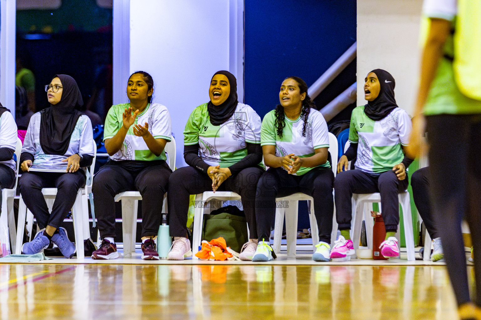 Club Matrix vs Club Green Streets in Final of 21st National Netball Tournament was held in Social Canter at Male', Maldives on Wednesday, 22nd May 2024. Photos: Nausham Waheed / images.mv