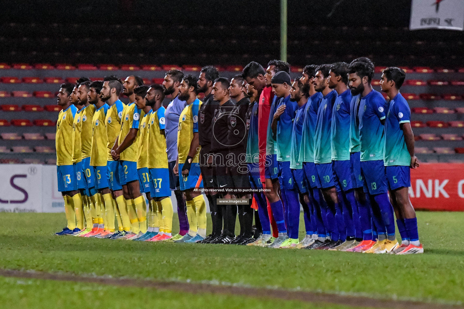 Club Valencia vs Super United sports in the FA Cup 2022 on 18th Aug 2022, held in National Football Stadium, Male', Maldives Photos: Nausham Waheed / Images.mv