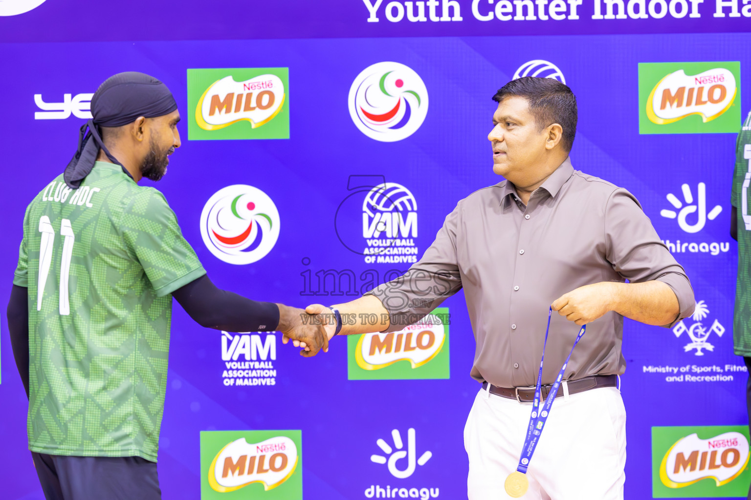 Final of MILO VAM Cup 2024 (Men's Division) was held in Social Center Indoor Hall on Monday, 4th November 2024. 
Photos: Ismail Thoriq / images.mv