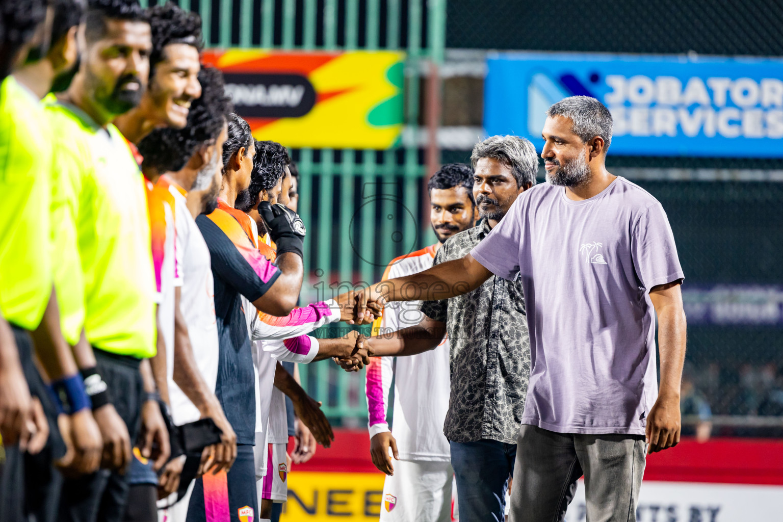 GA Maamendhoo VS GA Villingili in Day 8 of Golden Futsal Challenge 2025 was held on Sunday, 12th January 2025, in Hulhumale', Maldives Photos: Nausham Waheed , Ismail Thoriq / images.mv