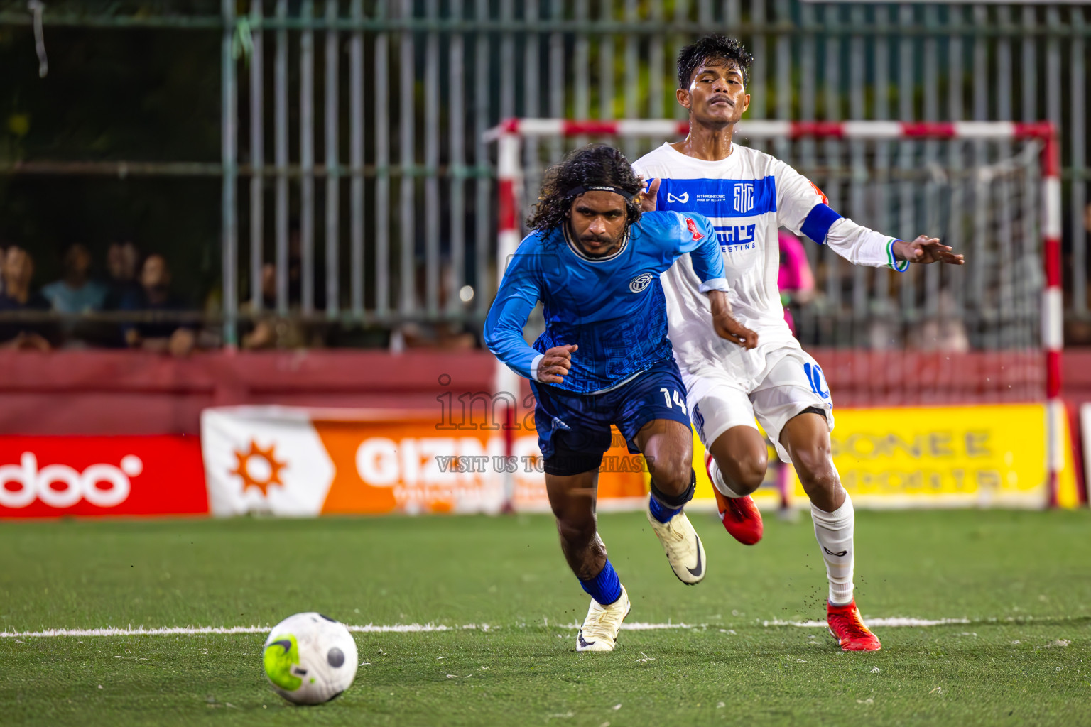 S Hithadhoo vs GA Gemanafushi in Zone Round on Day 30 of Golden Futsal Challenge 2024, held on Tuesday , 14th February 2024 in Hulhumale', Maldives
Photos: Ismail Thoriq / images.mv