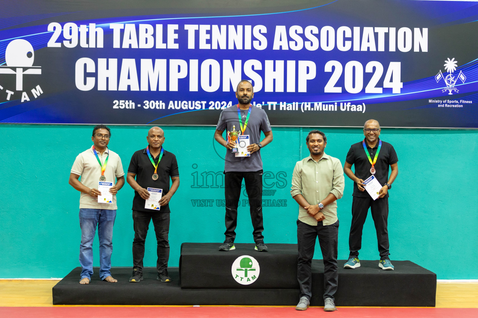 29th Table Tennis Association Championship 2024, 30th August 2024 at Male'TT Hall,Photos by Shuu Abdul Sattar