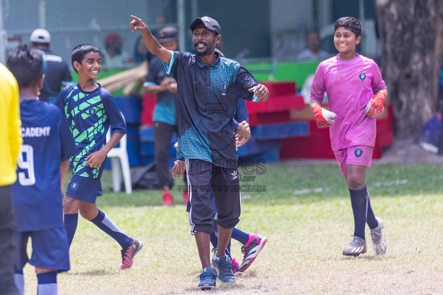 Day 3 of MILO Academy Championship 2024 - U12 was held at Henveiru Grounds in Male', Maldives on Thursday, 7th July 2024. Photos: Shuu Abdul Sattar / images.mv