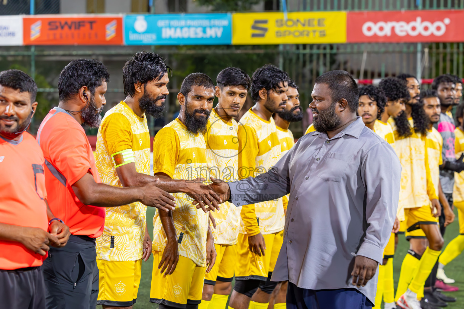 Hulhumale vs Maafannu on Day 36 of Golden Futsal Challenge 2024 was held on Wednesday, 21st February 2024, in Hulhumale', Maldives
Photos: Ismail Thoriq, / images.mv