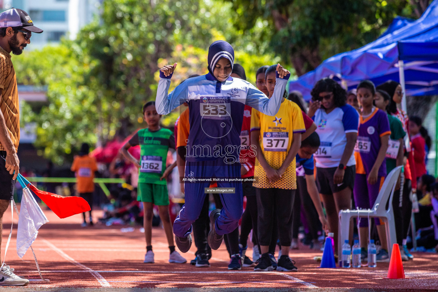 Day 2 of Inter-School Athletics Championship held in Male', Maldives on 24th May 2022. Photos by: Nausham Waheed / images.mv