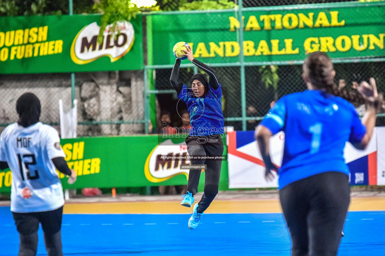 Day 16 of Milo 6th Inter Office Handball Tournament 2022 - Photos by Nausham Waheed