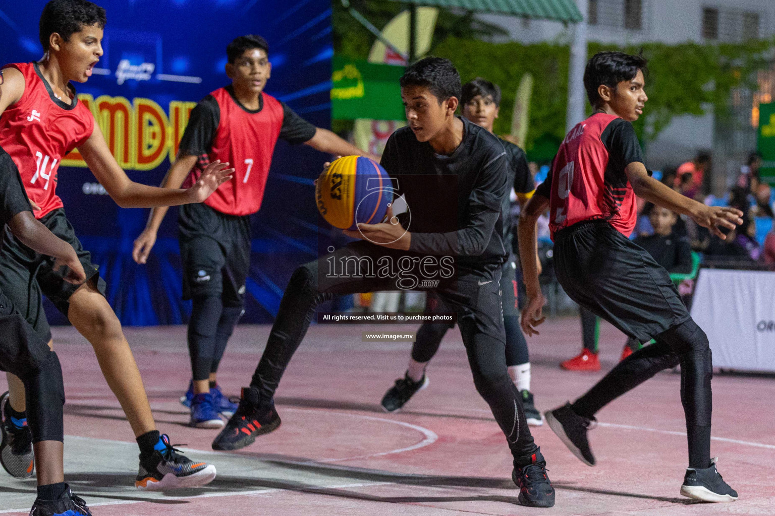 Day4 of Slamdunk by Sosal on 15th April 2023 held in Male'. Photos: Ismail Thoriq / images.mv