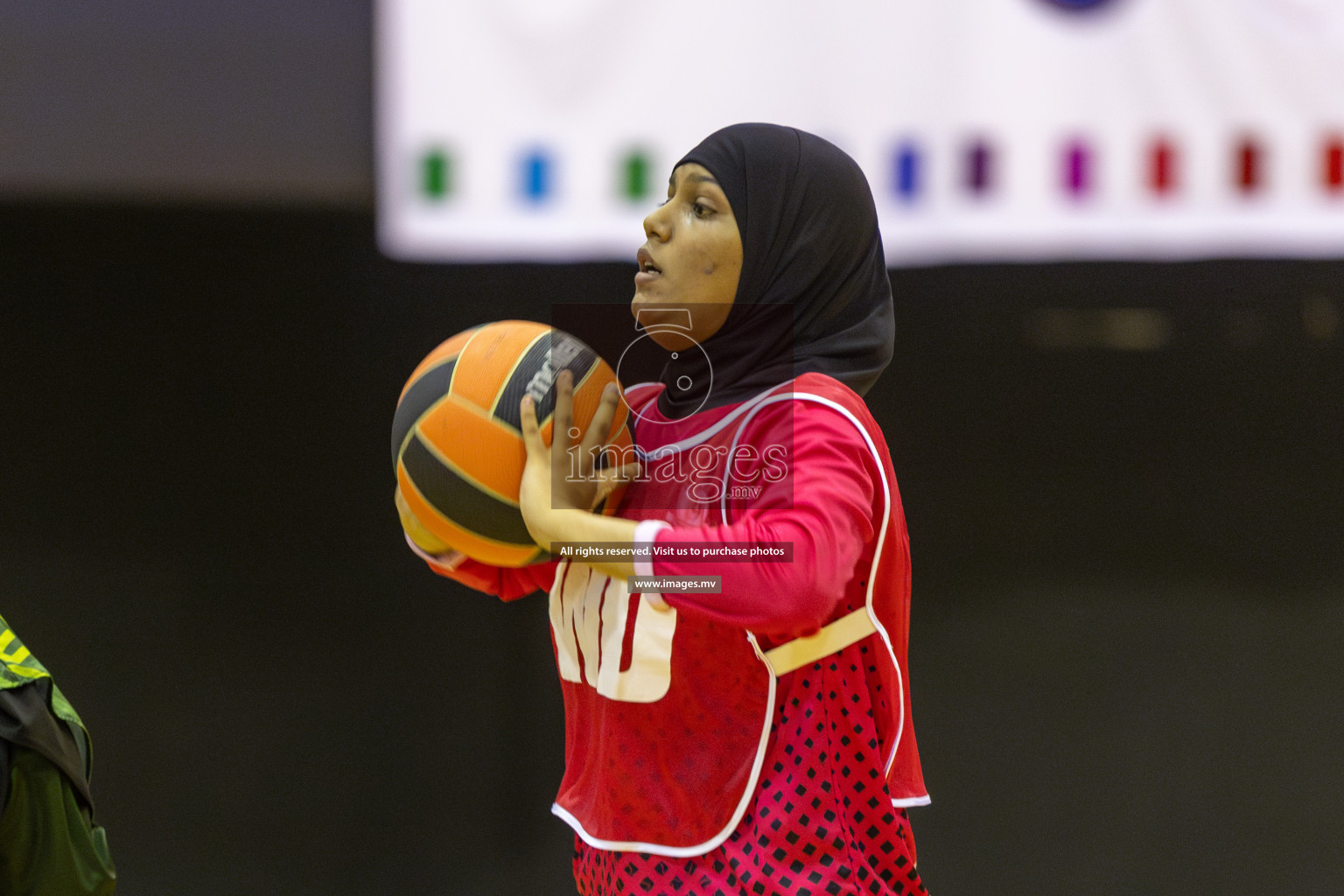 Day5 of 24th Interschool Netball Tournament 2023 was held in Social Center, Male', Maldives on 31st October 2023. Photos: Mohamed Mahfooz Moosa / images.mv