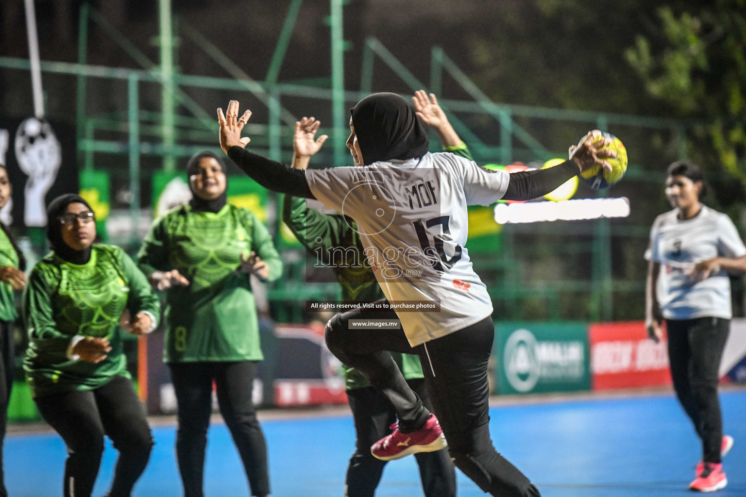 Day 5 of Milo 6th Inter Office Handball Tournament 2022 - Photos by Nausham Waheed