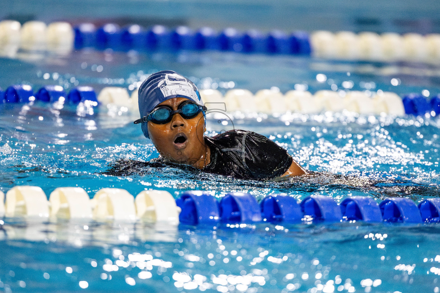 Day 4 of BML 5th National Swimming Kids Festival 2024 held in Hulhumale', Maldives on Thursday, 21st November 2024. Photos: Nausham Waheed / images.mv