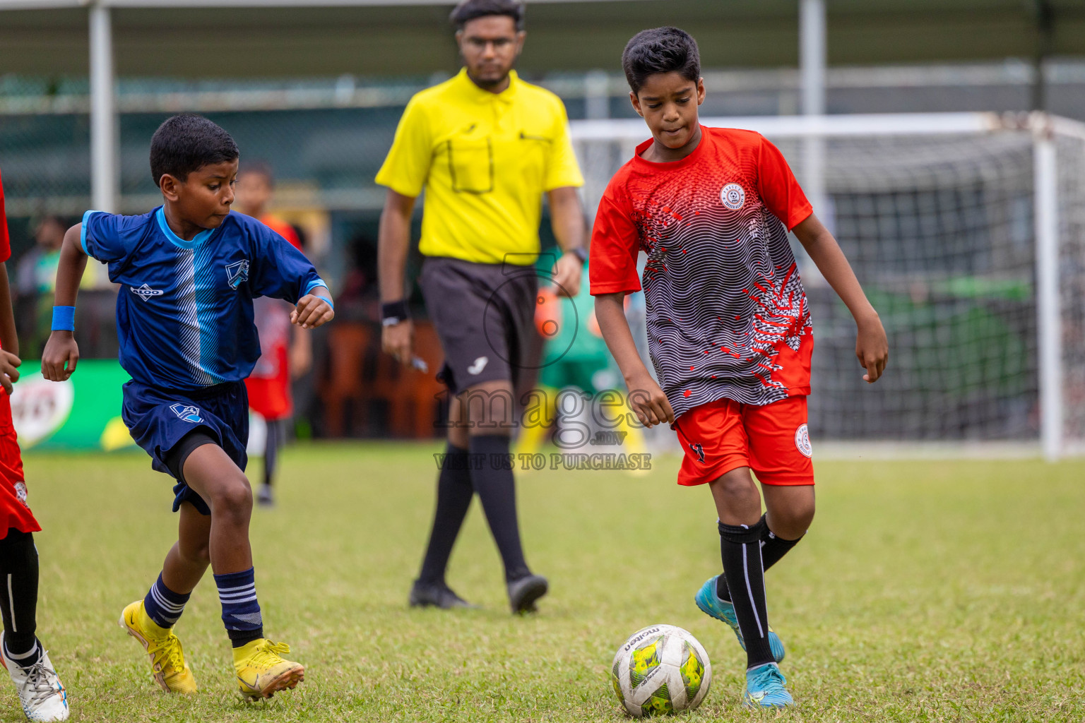 Day 1 of MILO Academy Championship 2024 - U12 was held at Henveiru Grounds in Male', Maldives on Thursday, 4th July 2024. Photos: Shuu Abdul Sattar / images.mv