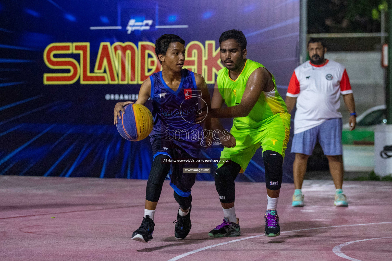 Day 5 of Slamdunk by Sosal on 16th April 2023 held in Male'. Photos: Nausham Waheed / images.mv