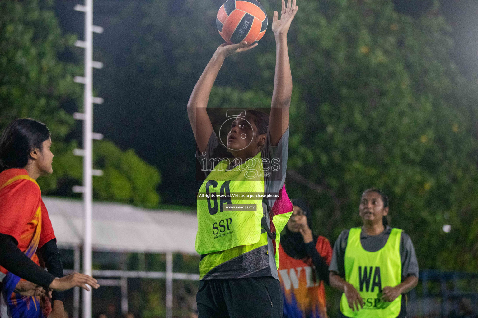Day 8 of 20th Milo National Netball Tournament 2023, held in Synthetic Netball Court, Male', Maldives on 7th June 2023 Photos: Nausham Waheed/ Images.mv
