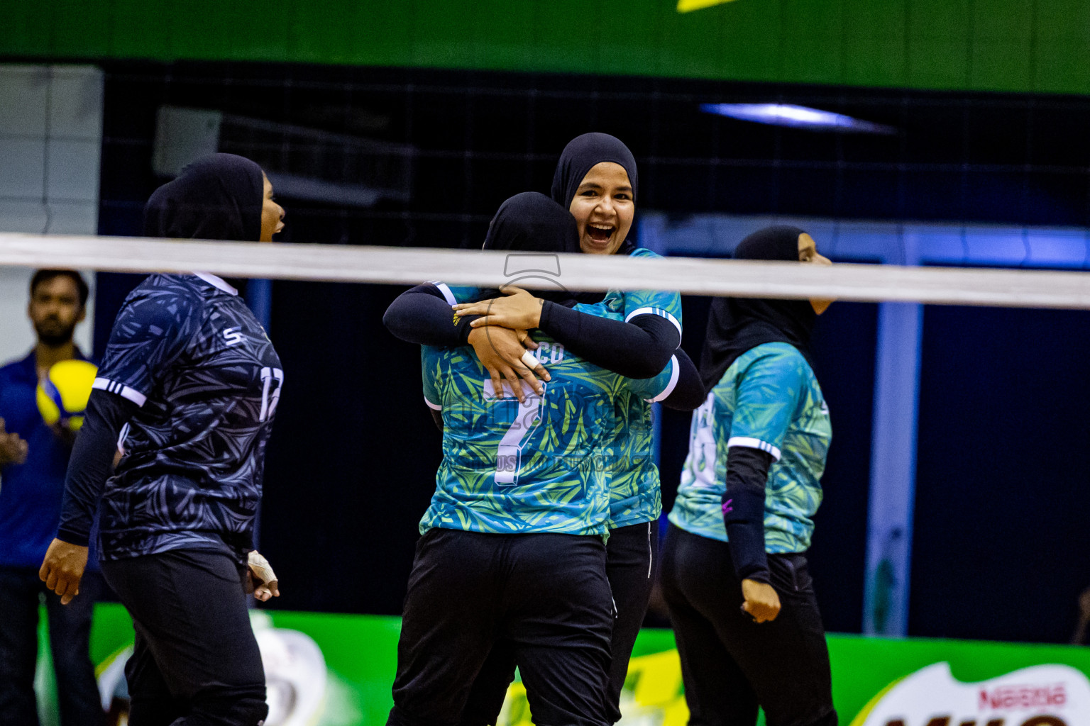 Final of Women's Division of Milo VAM Cup 2024 held in Male', Maldives on Saturday, 13th July 2024 at Social Center Indoor Hall Photos By: Nausham Waheed / images.mv